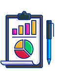 A detailed impact report with metrics