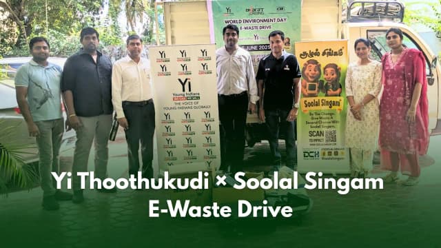 Yi Thoothukudi × Soolal Singam E-Waste Drive